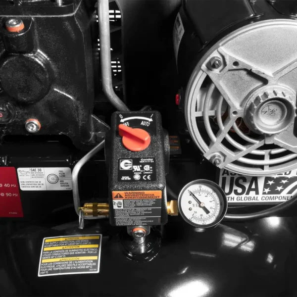60GAL HUSKY AIR COMPRESSOR  175PSI - Image 3